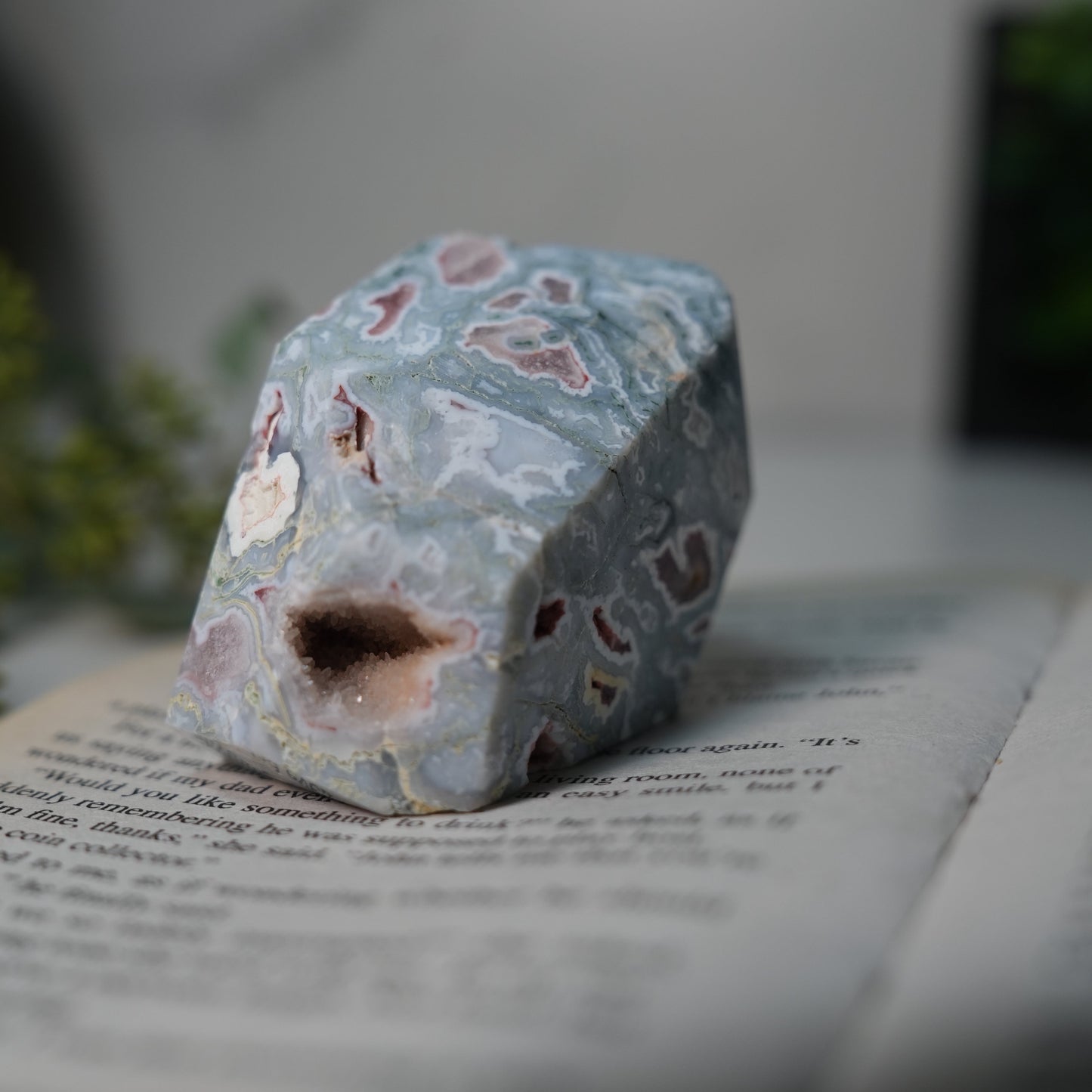 穏やかさと豊かさを育む石｜モスアゲート フリーフォーム Moss Agate Freeform【全国送料無料】