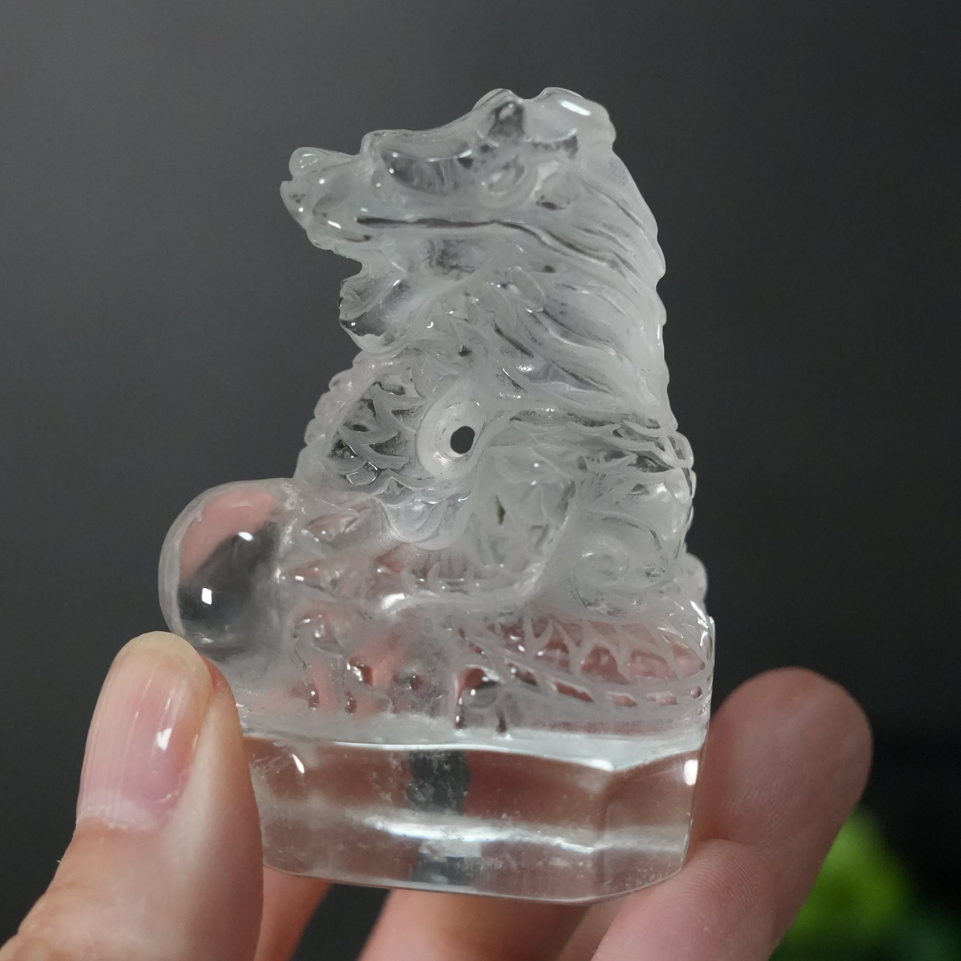 クリアクォーツ 水晶 ドラゴン 龍 | 石のことば | 天然石 パワーストーン