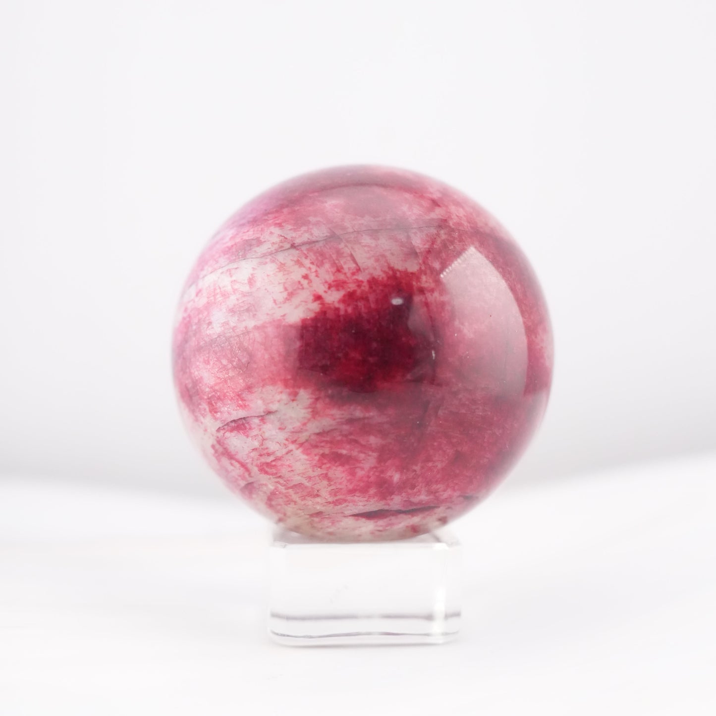 天然石 レッドムーンストーン スフィア｜心の奥にある“ほんとうの想い”を照らす石