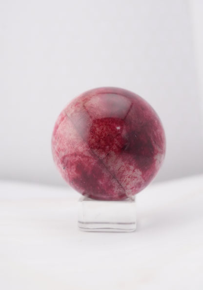 天然石 レッドムーンストーン スフィア｜心の奥にある“ほんとうの想い”を照らす石