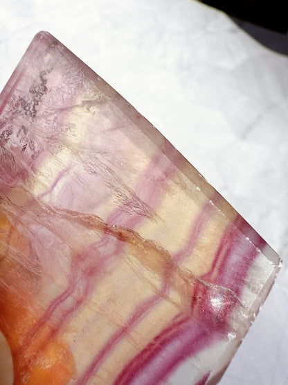 送料無料 天然石 フローライト 4点セット（雲・ダイヤ・フレーム・月）｜自分の光に気づく