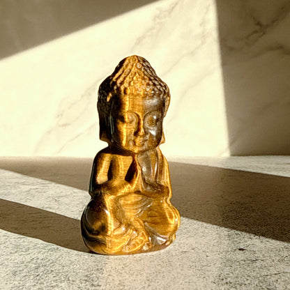 天然石 タイガーアイ ブッダ 大仏 | お金の流れを整えてくれる大仏さま