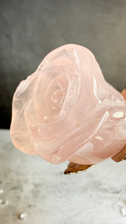 ローズクォーツ バラ 薔薇 ｜枯れないやさしさを贈る石　3