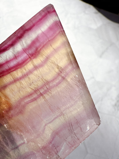 送料無料 天然石 フローライト 4点セット（雲・ダイヤ・フレーム・月）｜自分の光に気づく