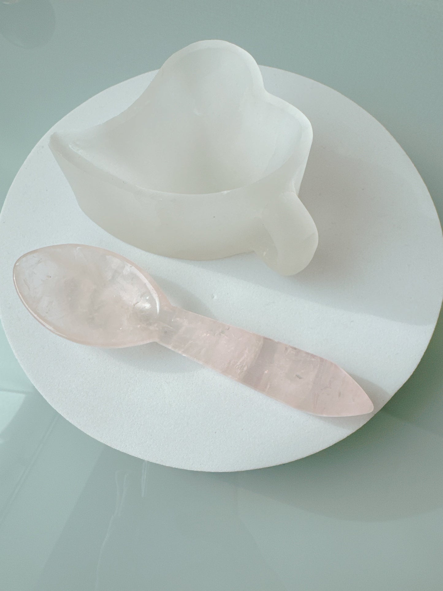 ローズクォーツ スプーン｜天然石・パワーストーン