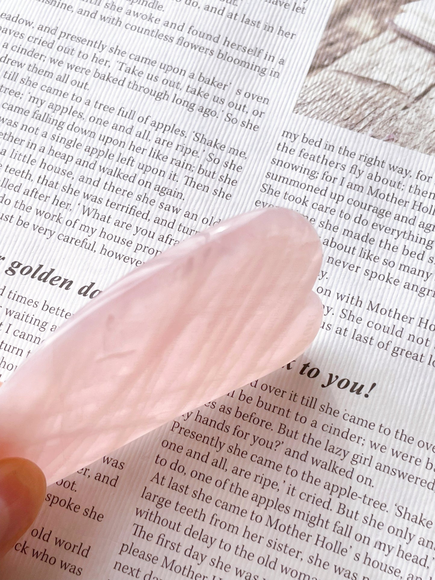 いつまでも若々しくいられる石｜カッサプレート　ローズクオーツ パワーストーン Rose Quartz